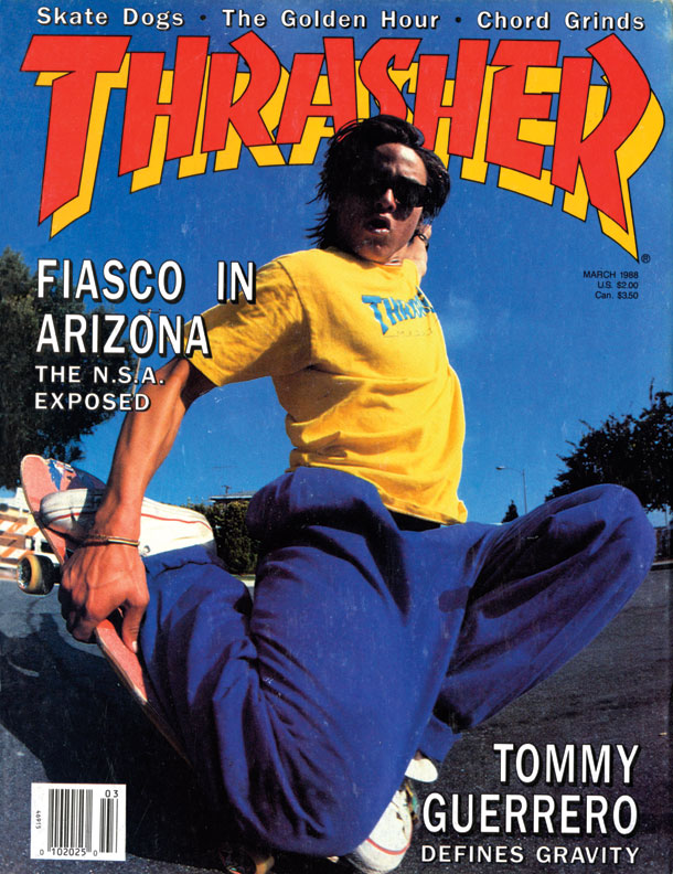Skateboard Magazine Archive Thrasher March 1988