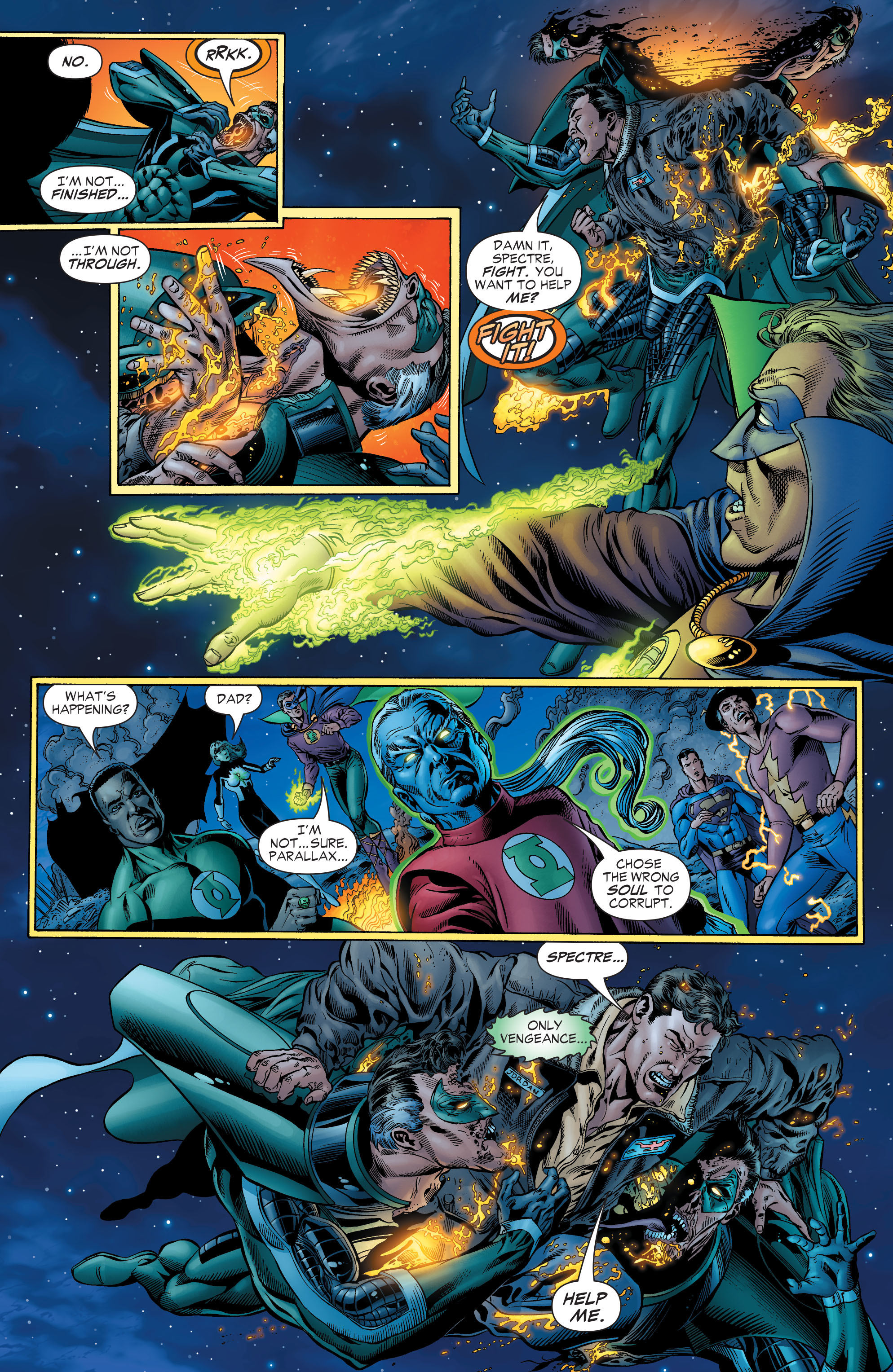 Read online Green Lantern: Rebirth comic -  Issue #4 - 16