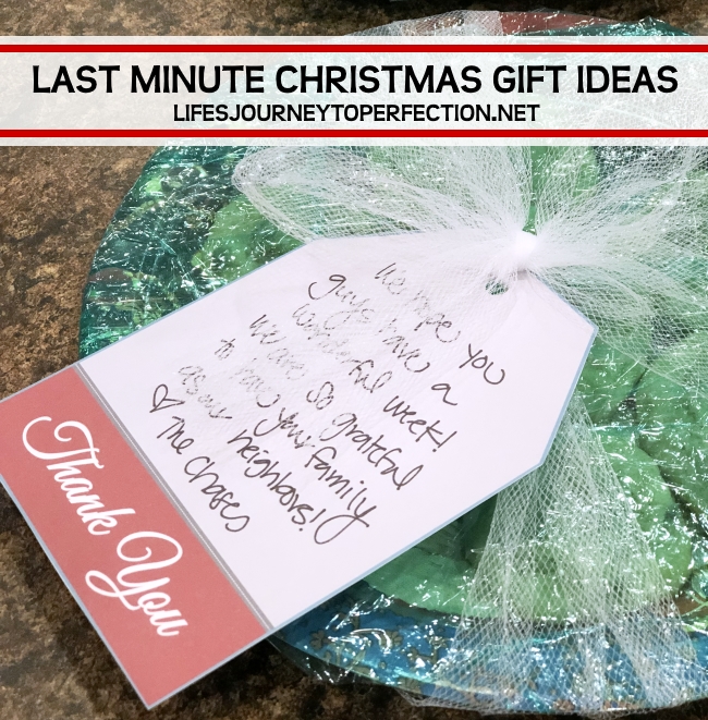 the perfect last minute teacher & neighbor gifts