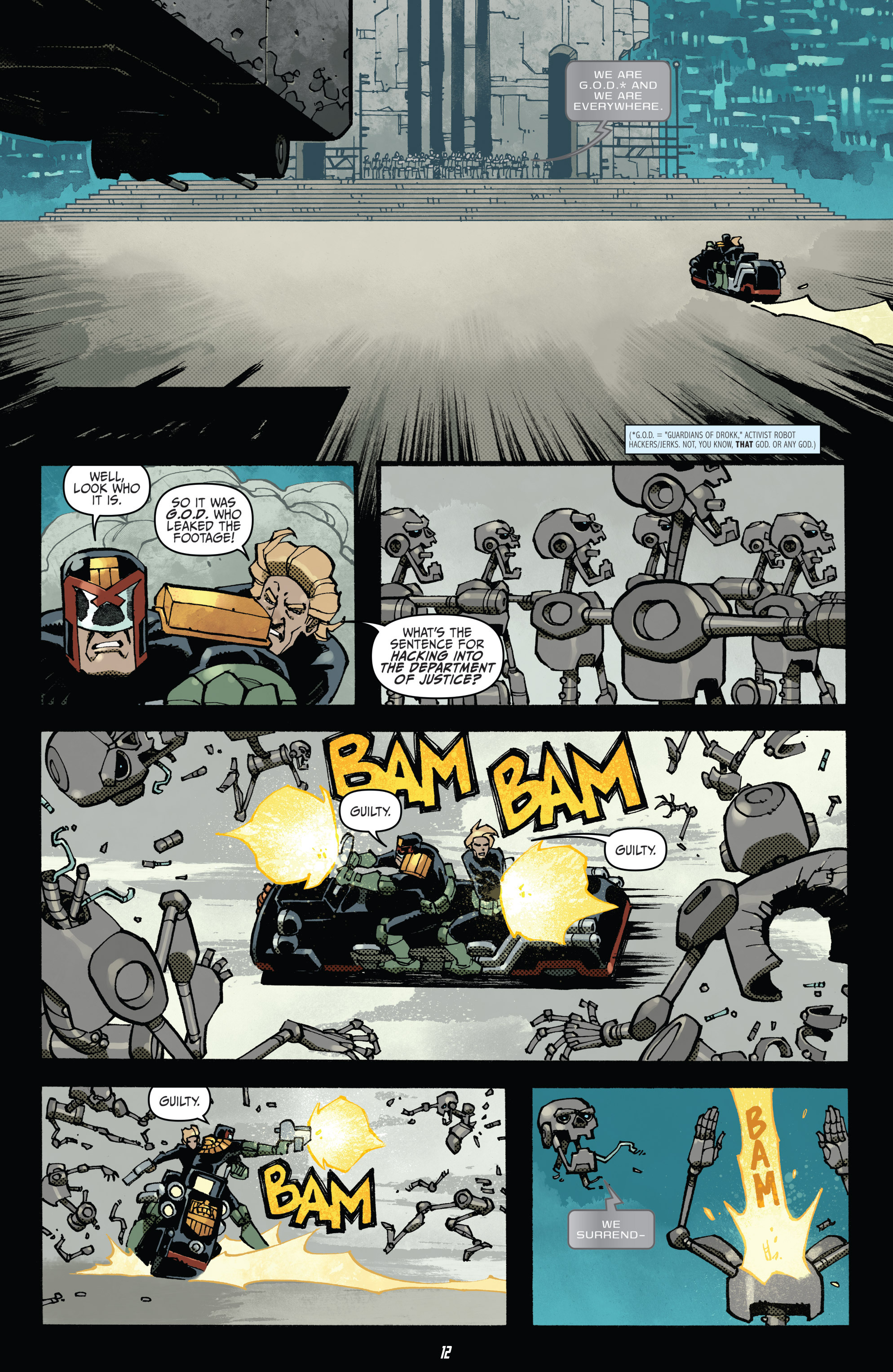 Read online Judge Dredd (2012) comic -  Issue #30 - 14