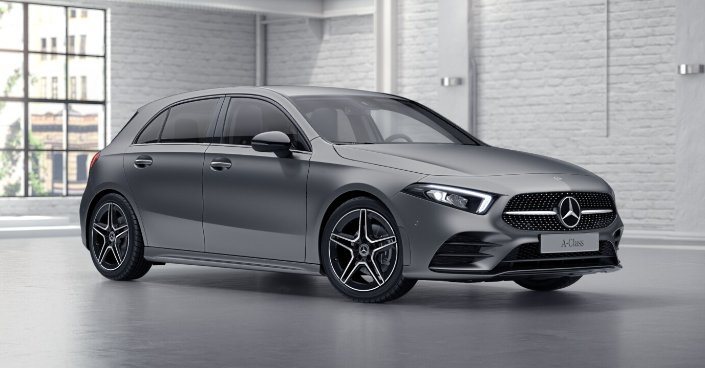 Mercedes Classe A Gris Montagne Magno Designo Mercedes Classe A Gris Montagne Magno Designo
