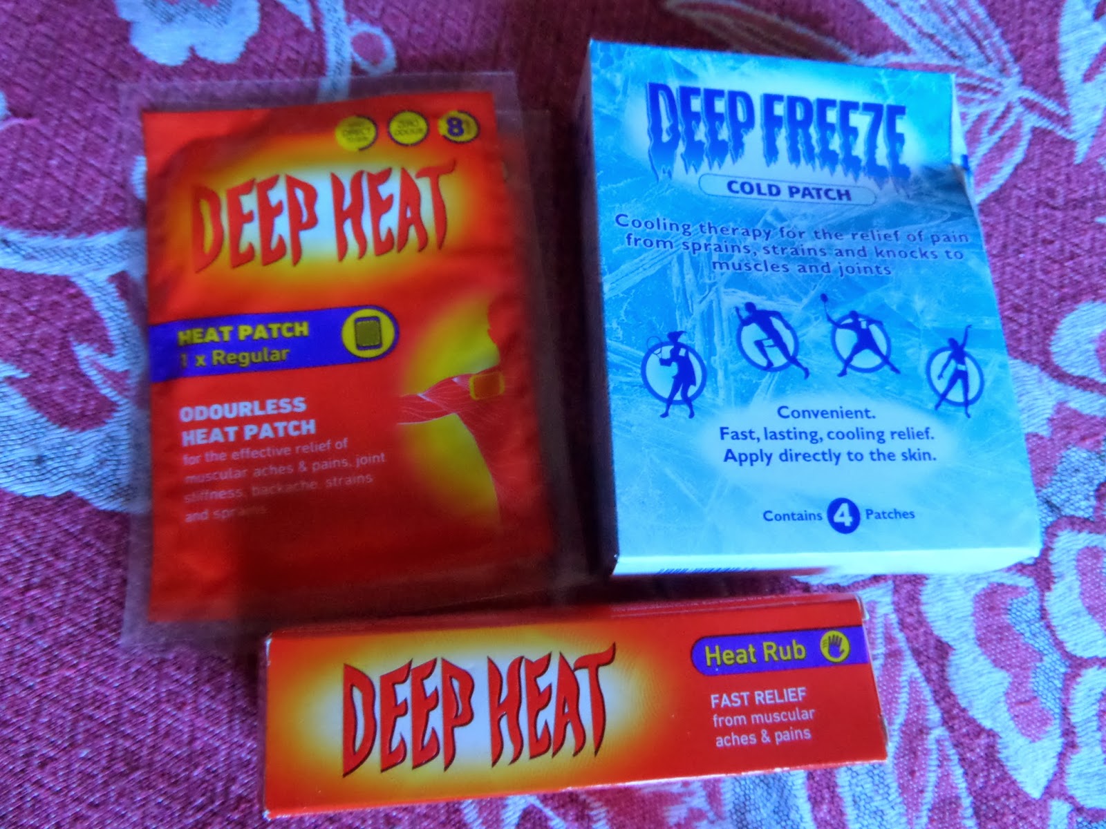 Madhouse Family Reviews Deep Heat, Deep Freeze & Muscle Rescue review