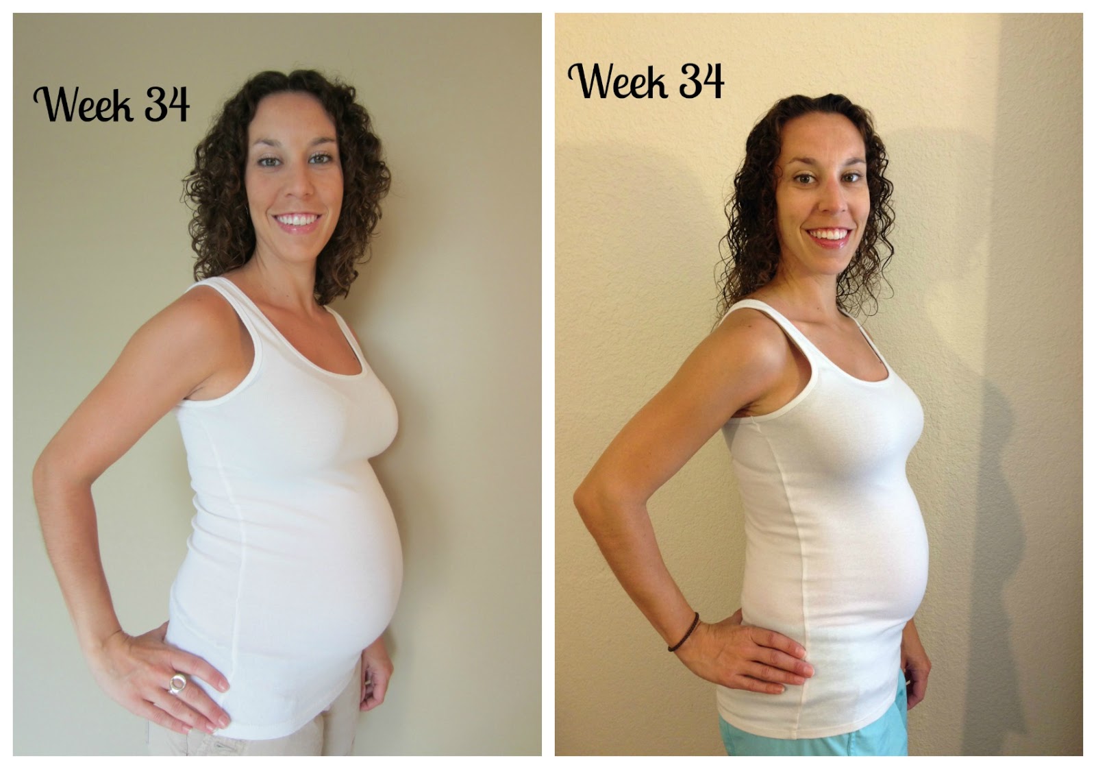 life love and marathons bump update 2 week 34 butternut squash size
