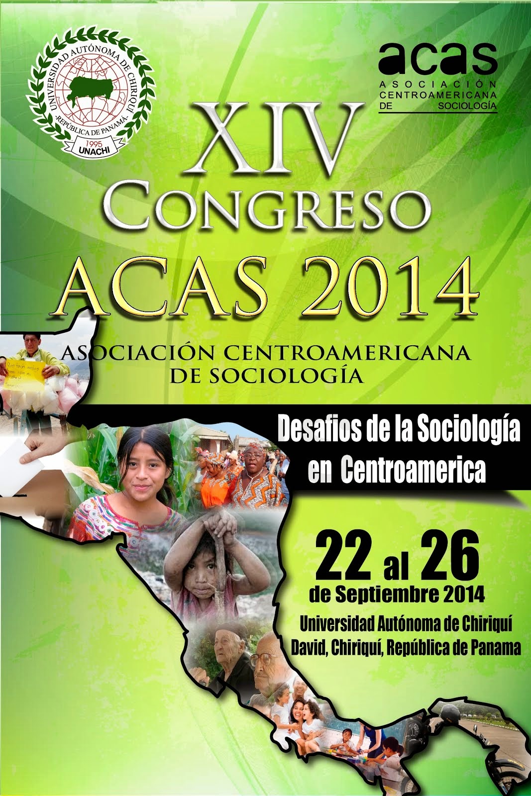 XIV Congreso Centroamericano de Sociología, David, Chiriquí, Panamá, septiembre de 2014.