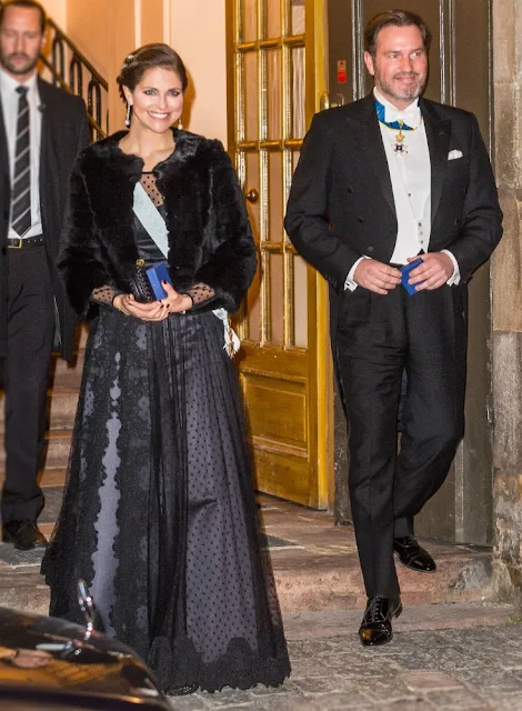 Queen Silvia of Sweden, Crown Princess Victoria of Sweden and Prince Daniel of Sweden, Prince Carl Philip and Princess Sofia of Sweden, Princess Madeleine of Sweden and Mr Christopher O'Neill
