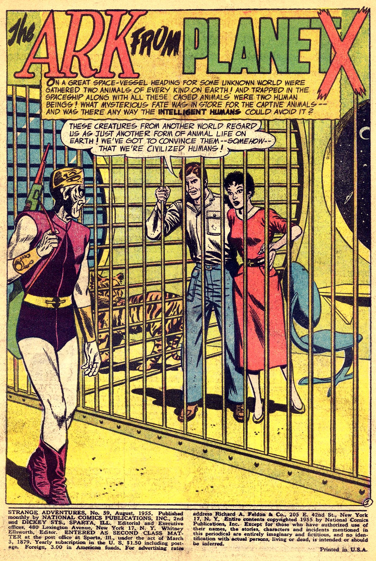 Read online Strange Adventures (1950) comic -  Issue #59 - 3