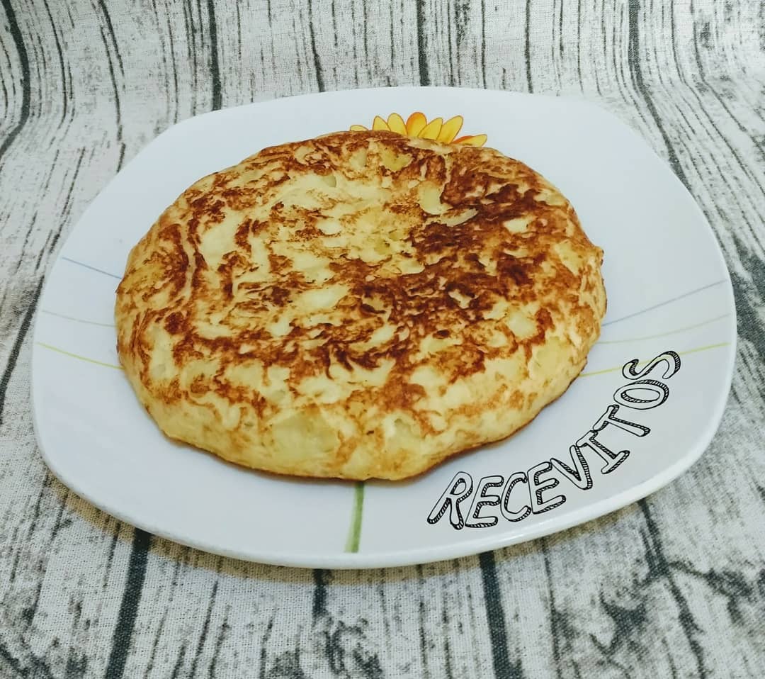 Recevitos Tortilla de Patatas 🥔 y Cebolla en MC Plus, Monsieur Cuisine
