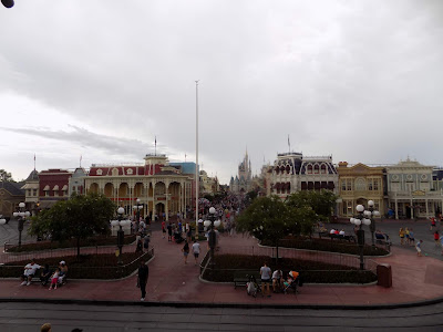 Our adventures in the Magic Kingdom View from the station