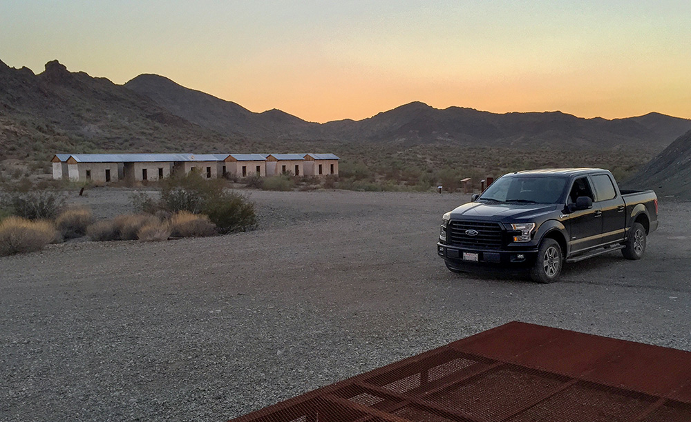 Swansea workers cottages sunset ghost town Arizona