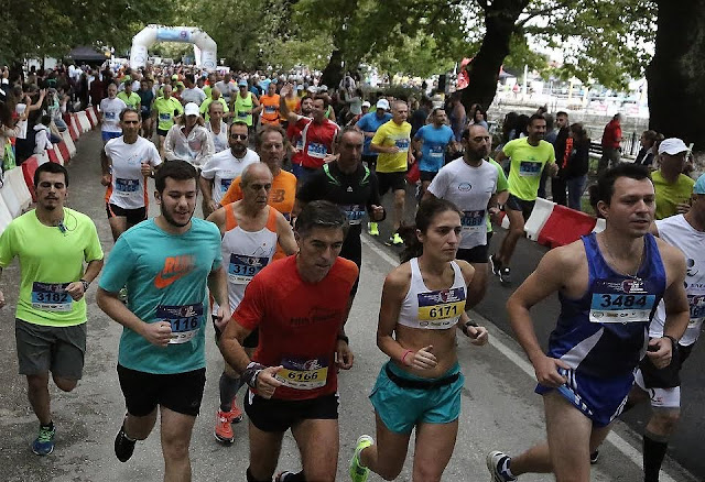 Γιάννενα: Με αριθμό ρεκόρ έκλεισαν οι εγγραφές του 10ου Γύρου Λίμνης Ιωαννίνων