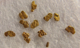 gold nuggets from Poland