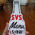 The syrup vs soda