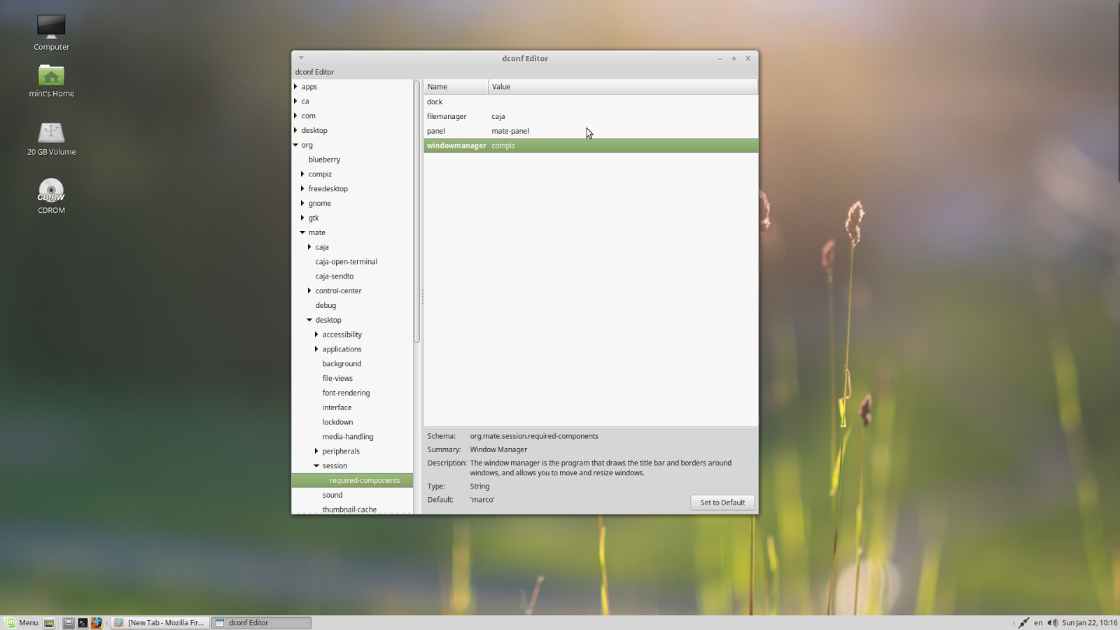 Как найти меню настройки в линукс минт. Compiz Cube. Как узнать логин при входе в Linux Mint. Dconf-Editor desktop picture. Ярлыки в linux