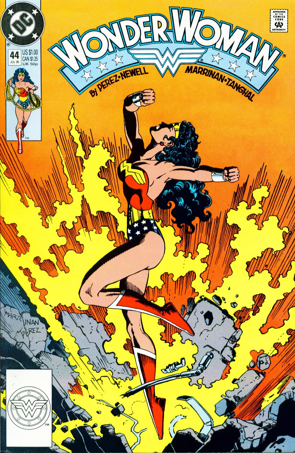 Read online Wonder Woman (1987) comic - Issue #44 - 2