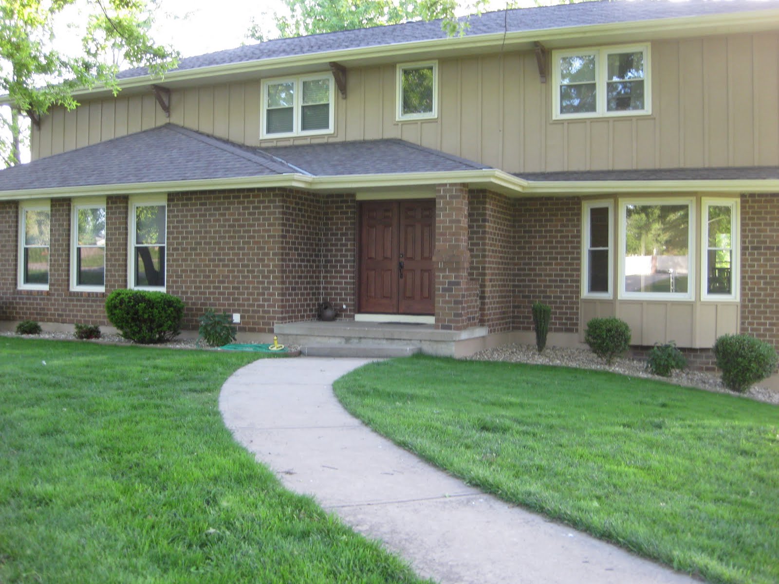Three Dogs In A Garden A School Teacher S Pretty Front Garden