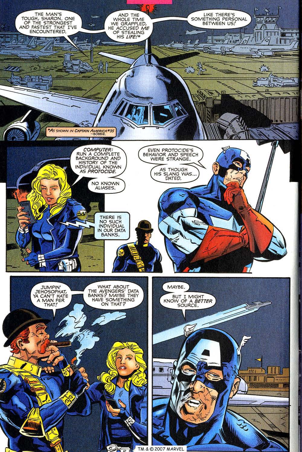 Read online Captain America (1998) comic -  Issue #35b - 24
