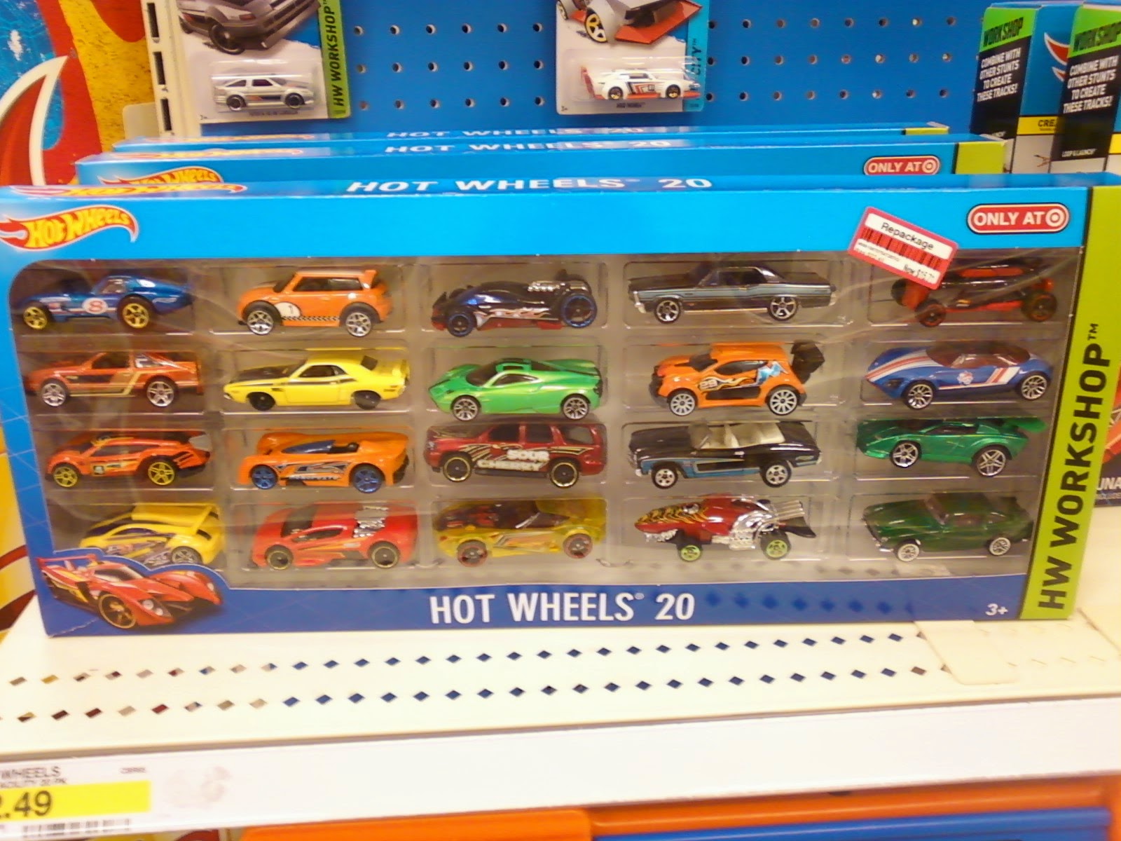 JULIAN'S HOT WHEELS BLOG Repackaged Target Exclusive 20Pack