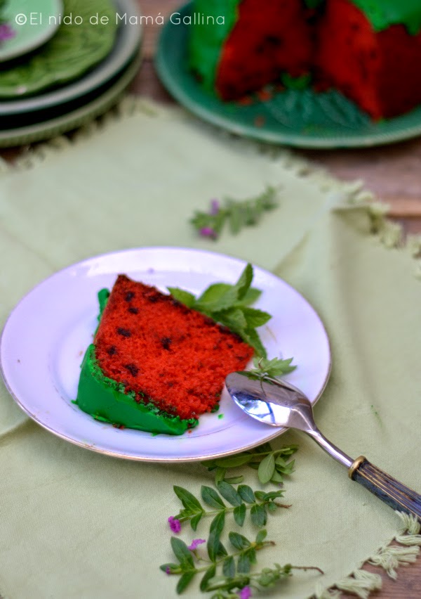 wathermelon cake