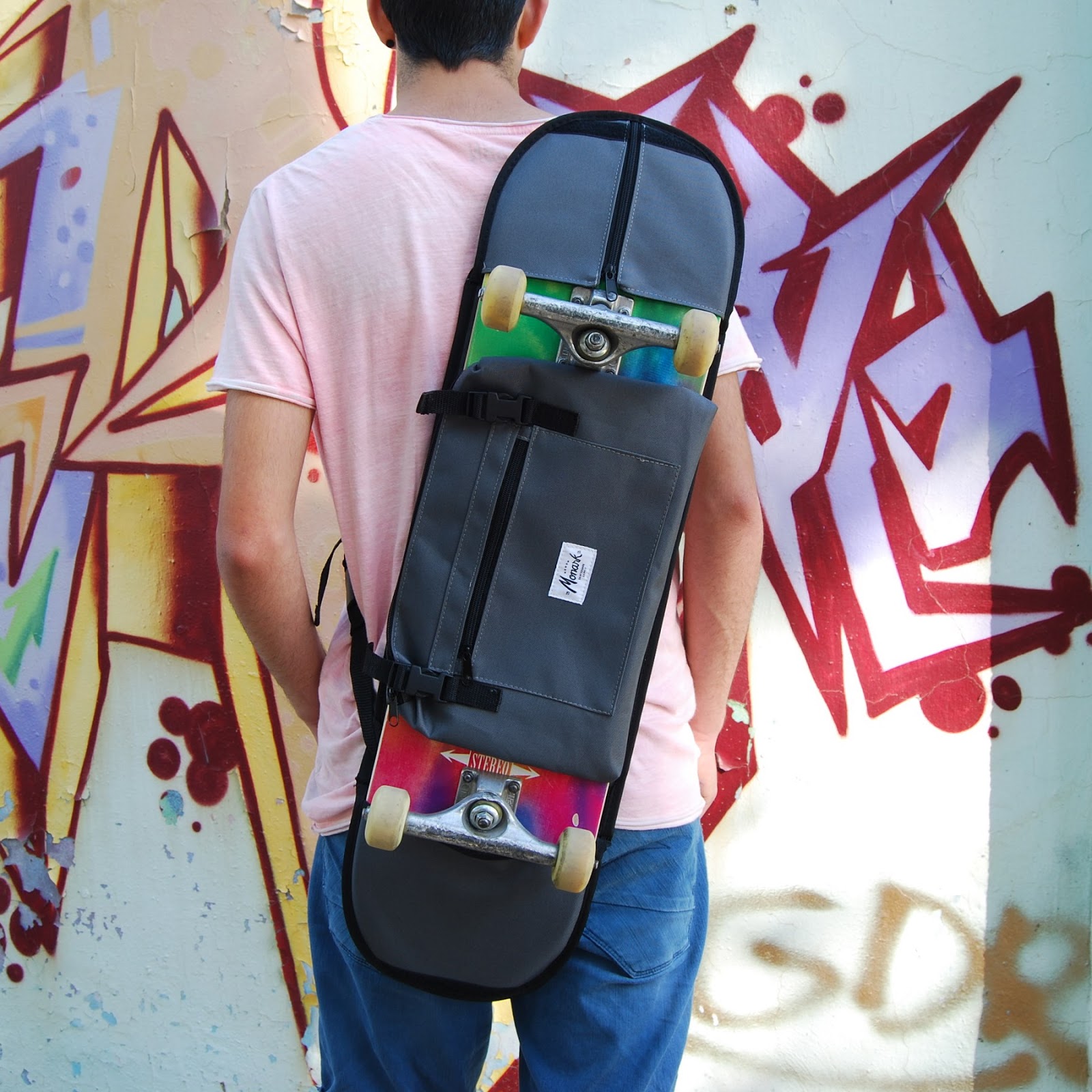 monark skateboard bag