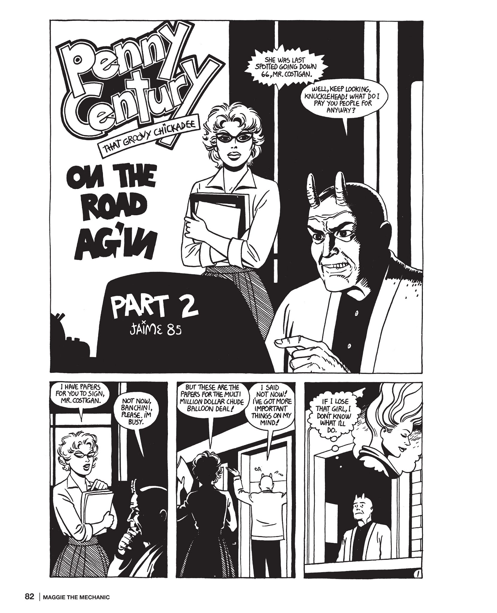 Read online Maggie the Mechanic: The Love & Rockets Library - Locas comic -  Issue # TPB (Part 1) - 82