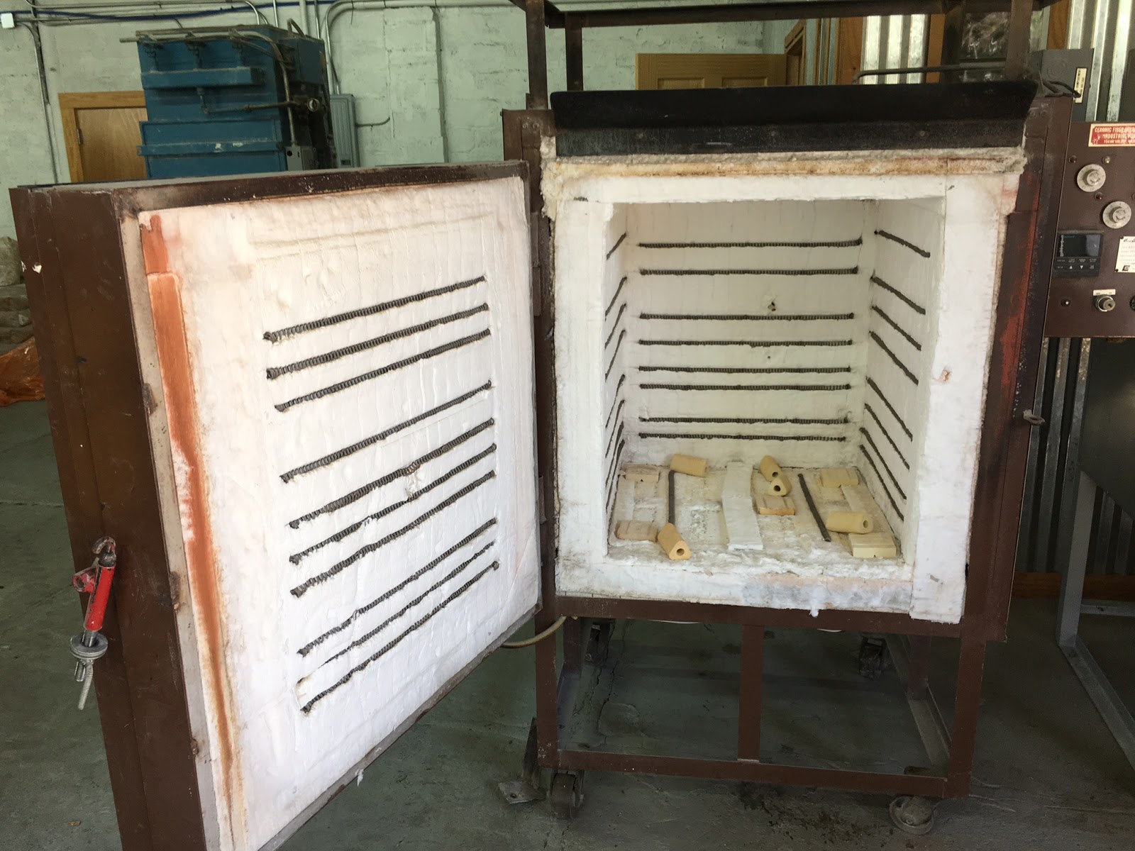 FREE!!! Old Industrial Kilns 1 gas, 1 electric