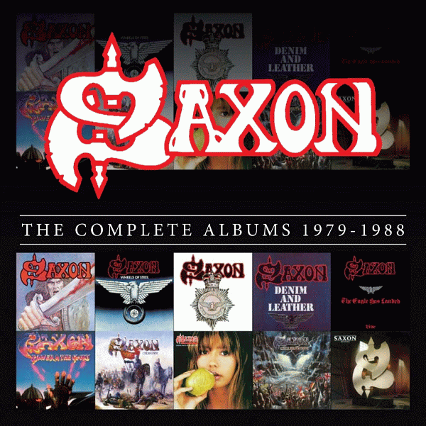 Saxon The Complete Albums 1979-1988 Box Set