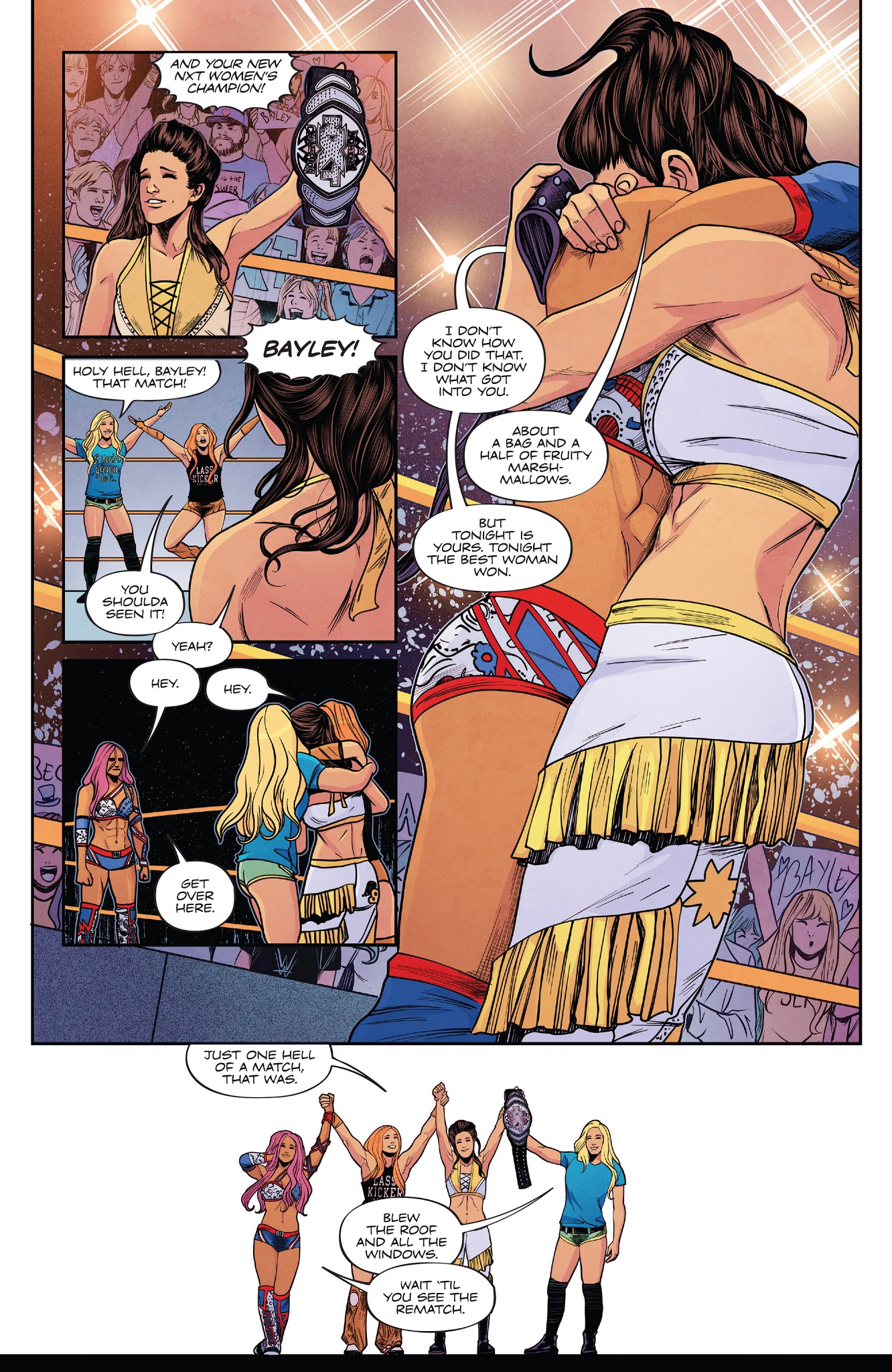 Read online WWE comic -  Issue #15 - 21
