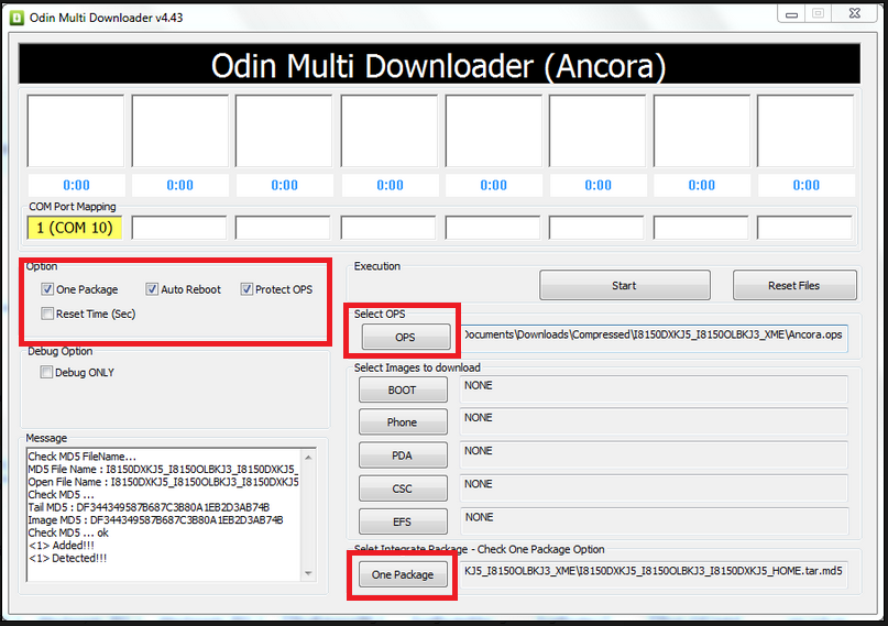 odin gt i8150