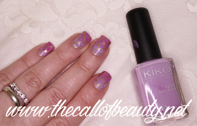 Lilac and Pink Moroccan Manicure