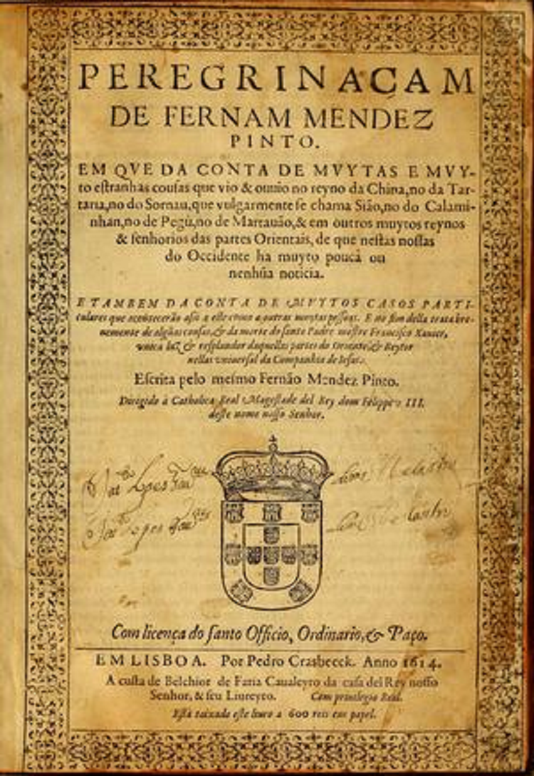 PEREGRINAÇÃO Fernão Mendes Pinto