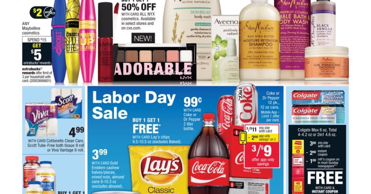 Swatch That CVS Beauty Deals Valid from August 28 to September 3, 2016