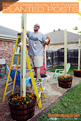 posts planted diy sturdy planters hanging yard step shift thousand uses already think them