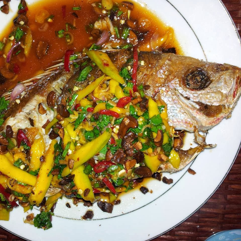 JessKITCHENLab Thai Mango Fish