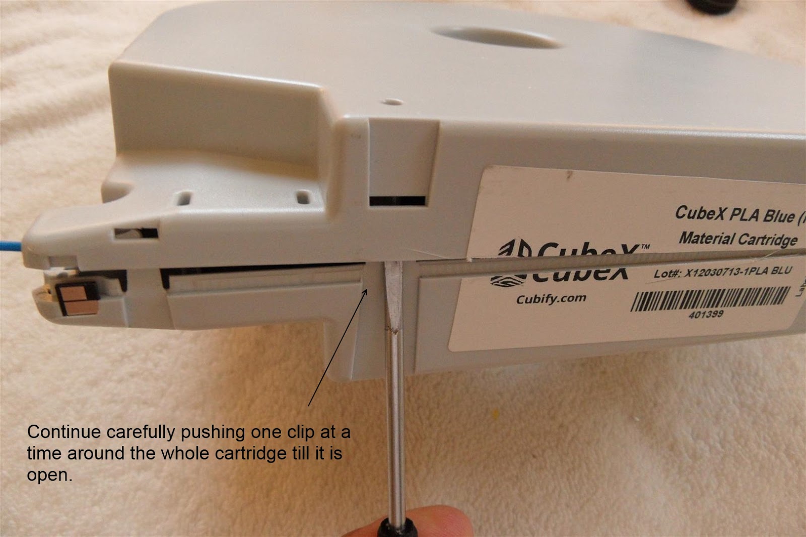 CubeX 3D Printing Blog Cartridges and Filament flow errors