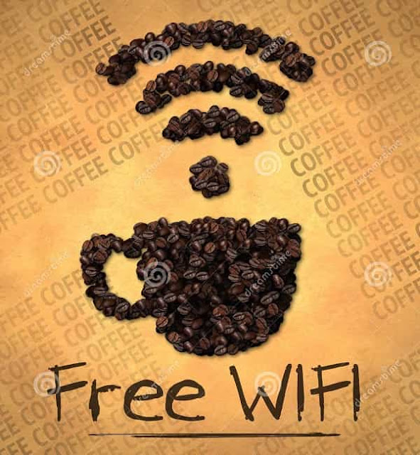 10 Contoh  Desain  Spanduk Warung  Kopi  dengan Fasilitas Wifi 