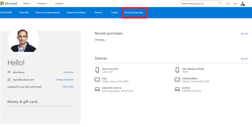 How to Manage Permissions/Revoke Access to Apps & services using Microsoft Account - Alon Havivi 
