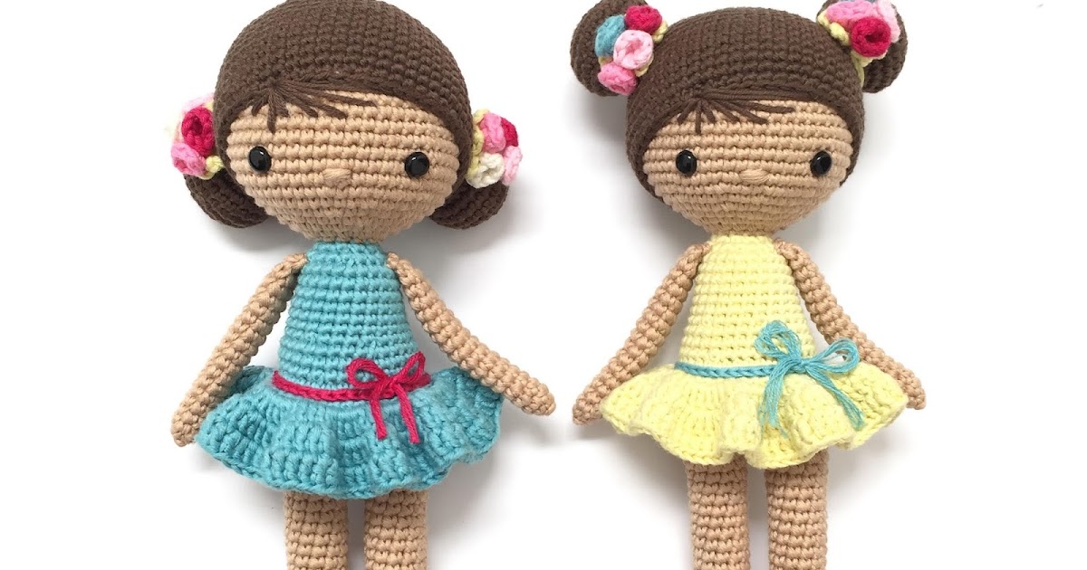 muñeca tejida a crochet paso a paso