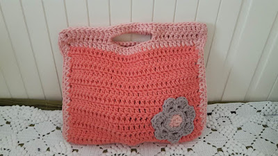 Crochet flower gift bag Crochet flower gift bag