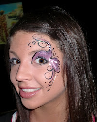 face eye painting paint club party balloon aka emily illusions llc