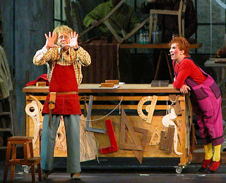 headset microfono archetto per musical Pinocchio, Geppetto e Lucignolo live on stage