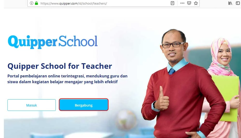 cara bergabung quipper school untuk guru