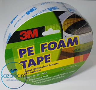 Baru 1 Box Double Tape Busa 3M Pe Foam Tape 24Mm X 4M (Gojek) Segera Beli