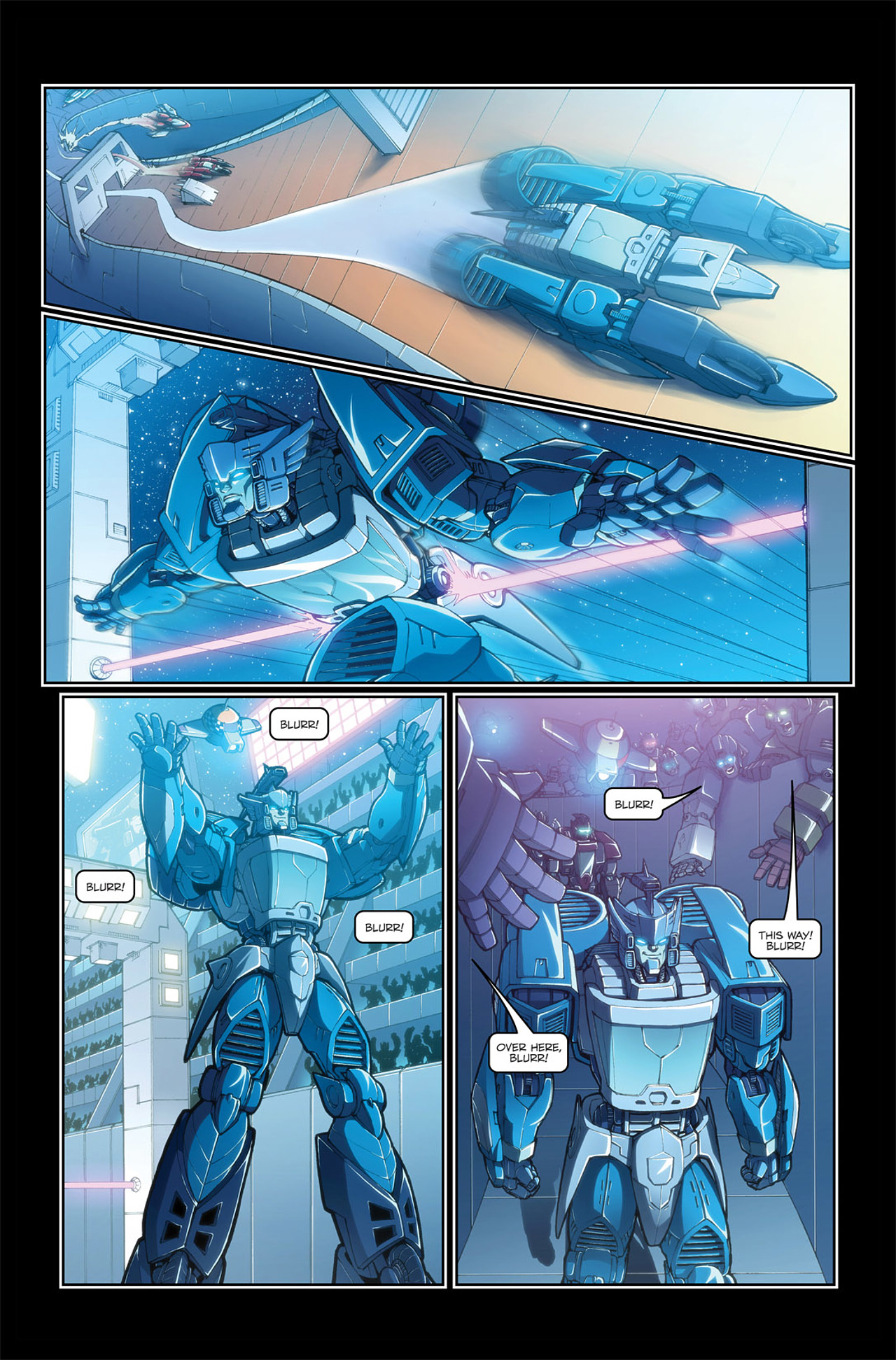 Read online Transformers Spotlight: Blurr comic -  Issue # Full - 6