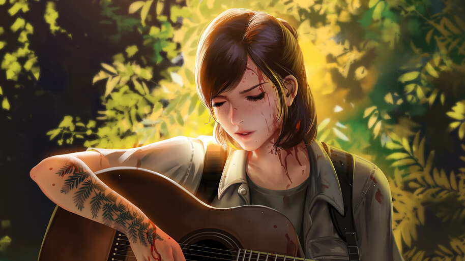 Ellie The Last of Us Part 2 Art 4K Wallpaper #5.2475