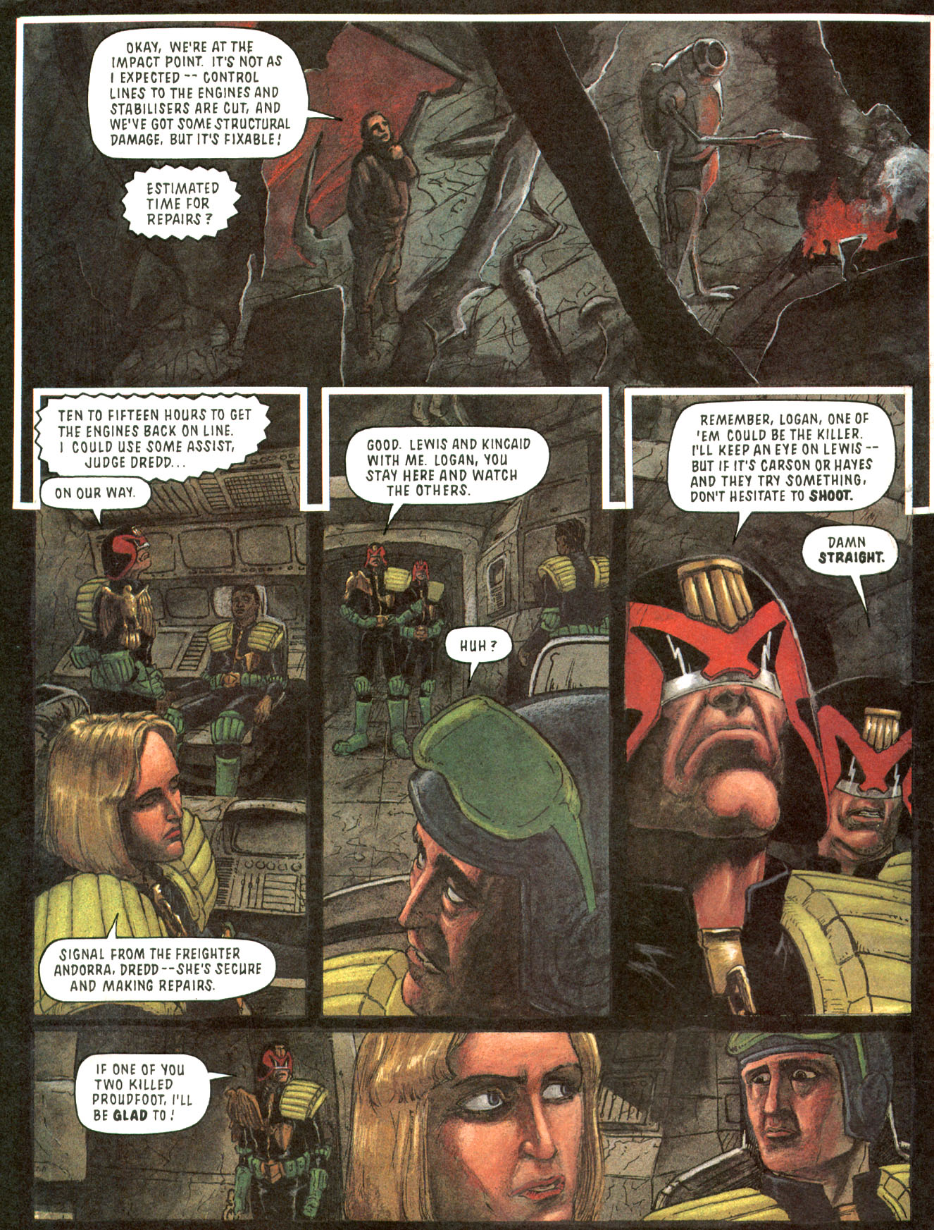 Read online Judge Dredd: The Complete Case Files comic -  Issue # TPB 16 (Part 2) - 221