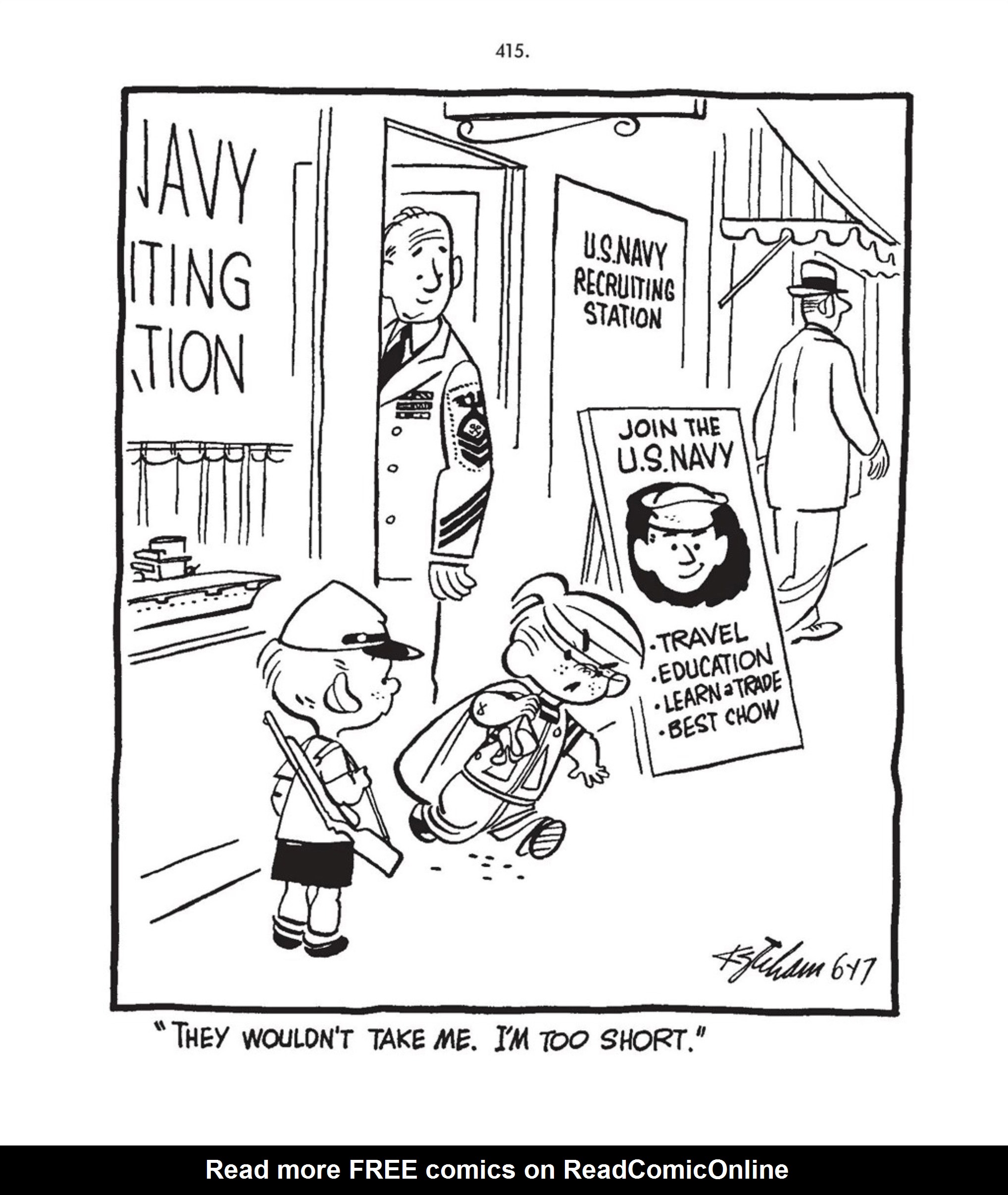 Read online Hank Ketcham's Complete Dennis the Menace comic -  Issue # TPB 1 (Part 5) - 41