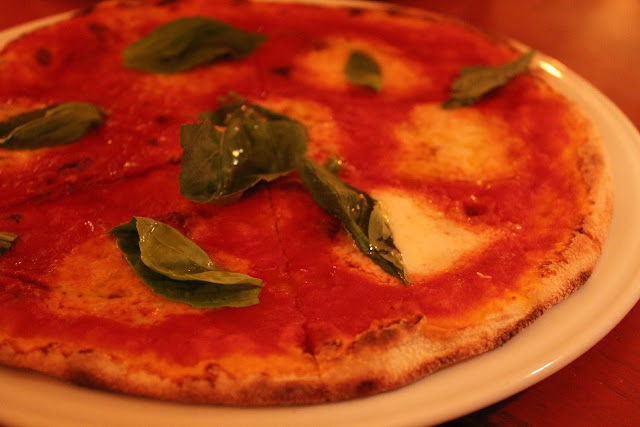 Mozzarella DOP pizza at Otto, NYC
