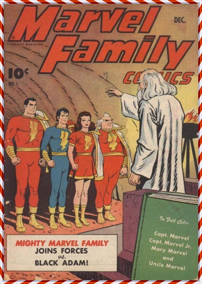 CAPAS DE GIBI  COVERS-FAWCETT-Marvel-Family