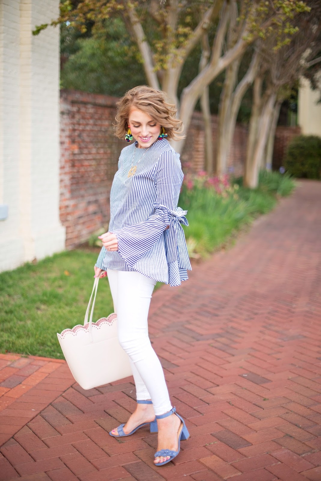 Spring Outfit Idea - See more on Something Delightful Blog 