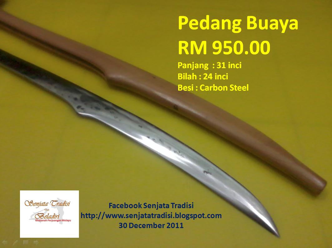  Senjata  Tradisi Pedang  Buaya Untuk Dijual